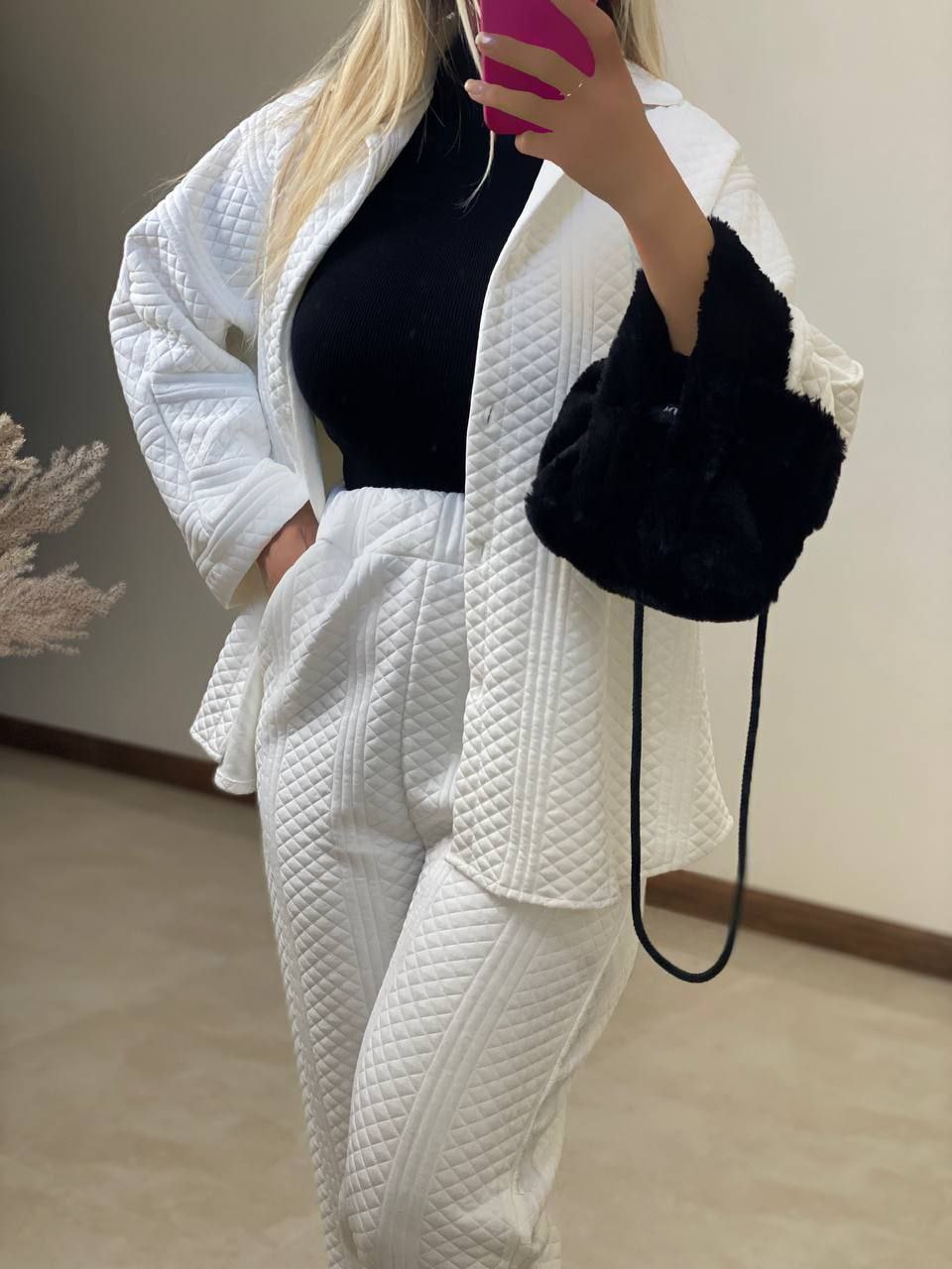 ست بلوز شلوار زمستانه